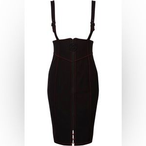 KILLSTAR Adversary Midi Skirt - L / Black